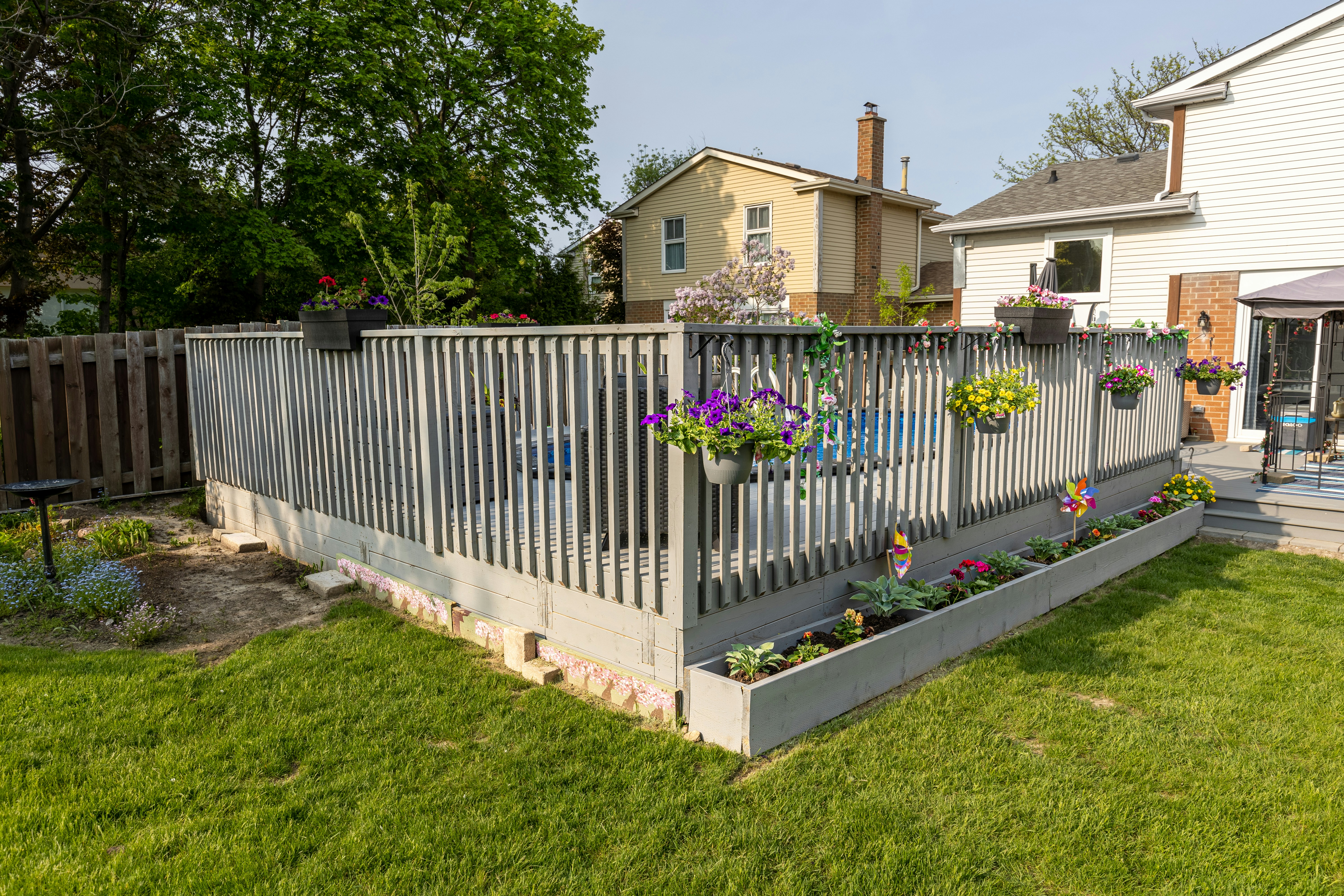 Timber fencing project
